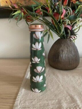The Lotus Pond Tapered Copper Bottle